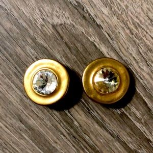 Vintage clip on earrings